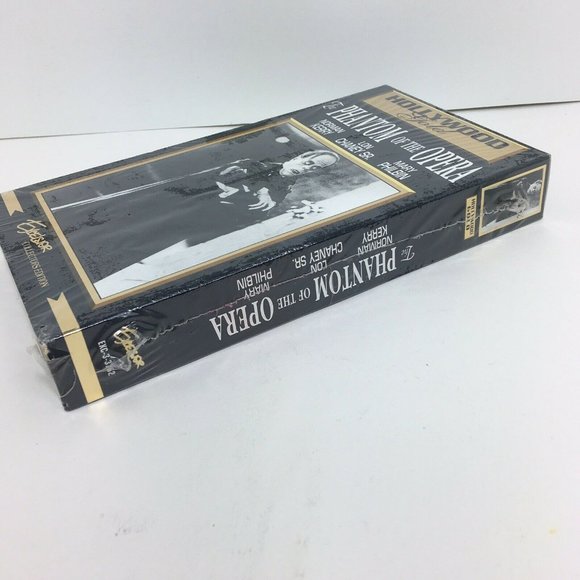 The Phantom Of The Opera VHS Hollywood Gold Eycelsior Collectors Edition Horror - Picture 8 of 12